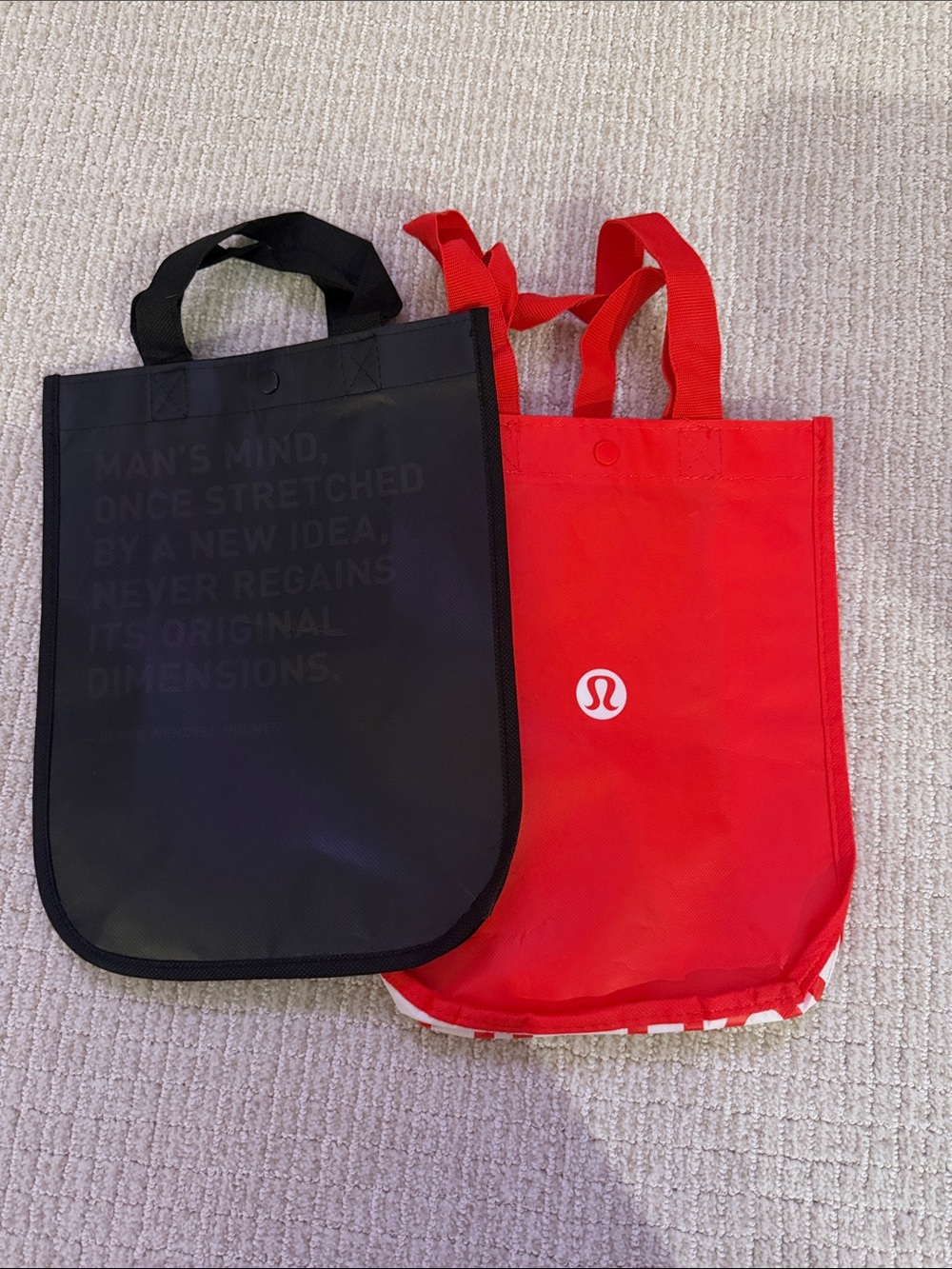 Lululemon Reusable Bags - Set of 2